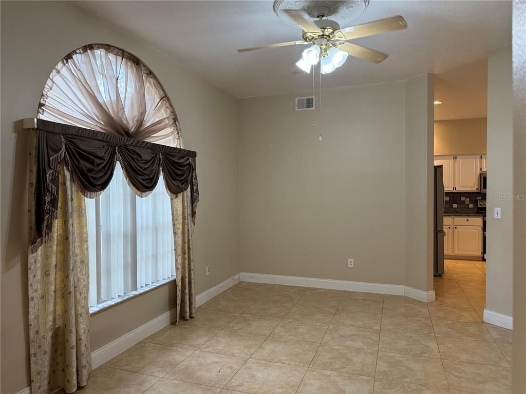 Empty room, Interior, Kitchen, Recessed Lighting