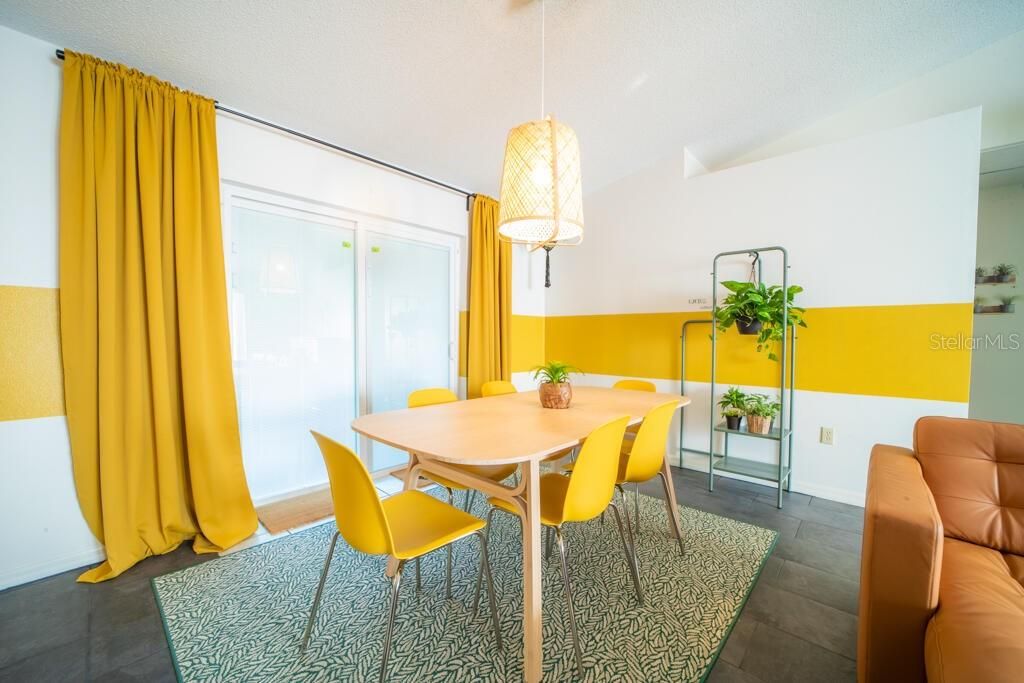Dining room, Interior, Pendant Lights