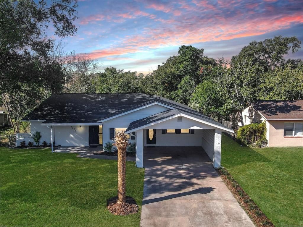 Attached, Backyard, Exterior, Facade, Ranch