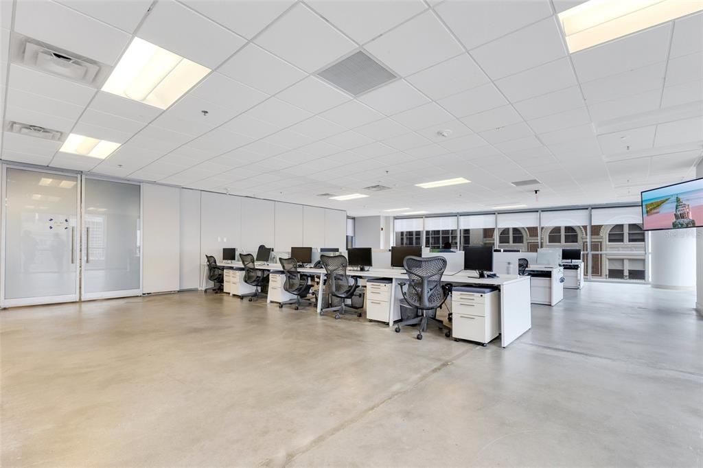 Home Office, Interior, Recessed Lighting