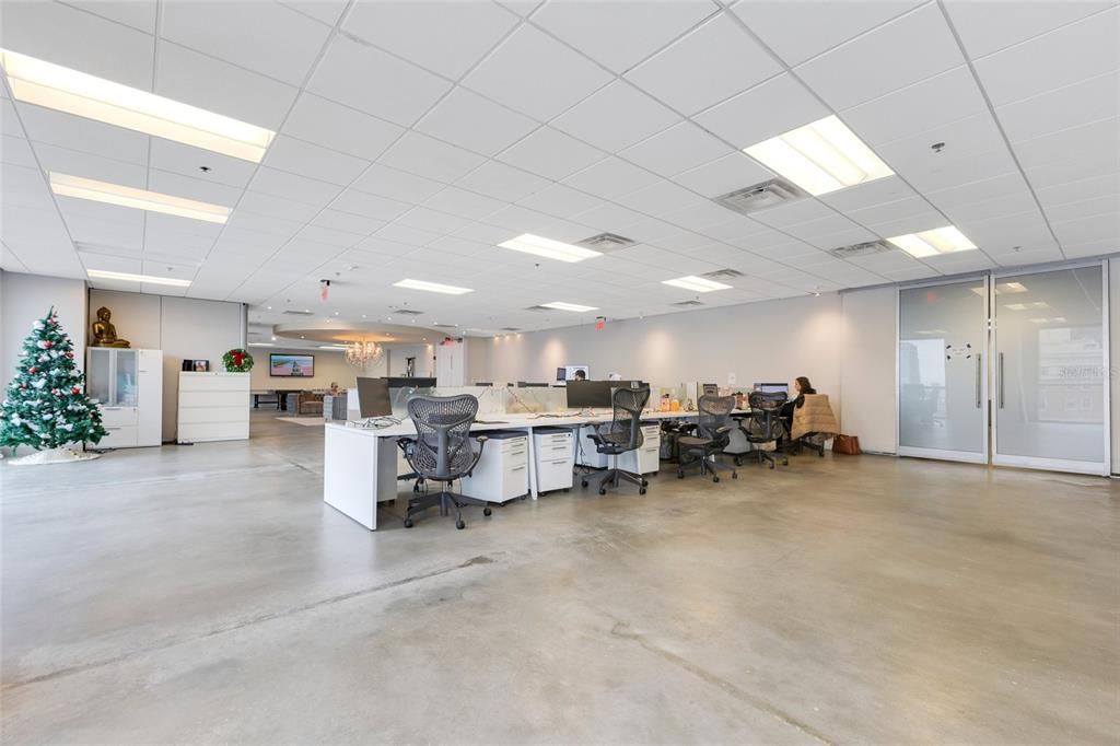 Home Office, Interior, Recessed Lighting