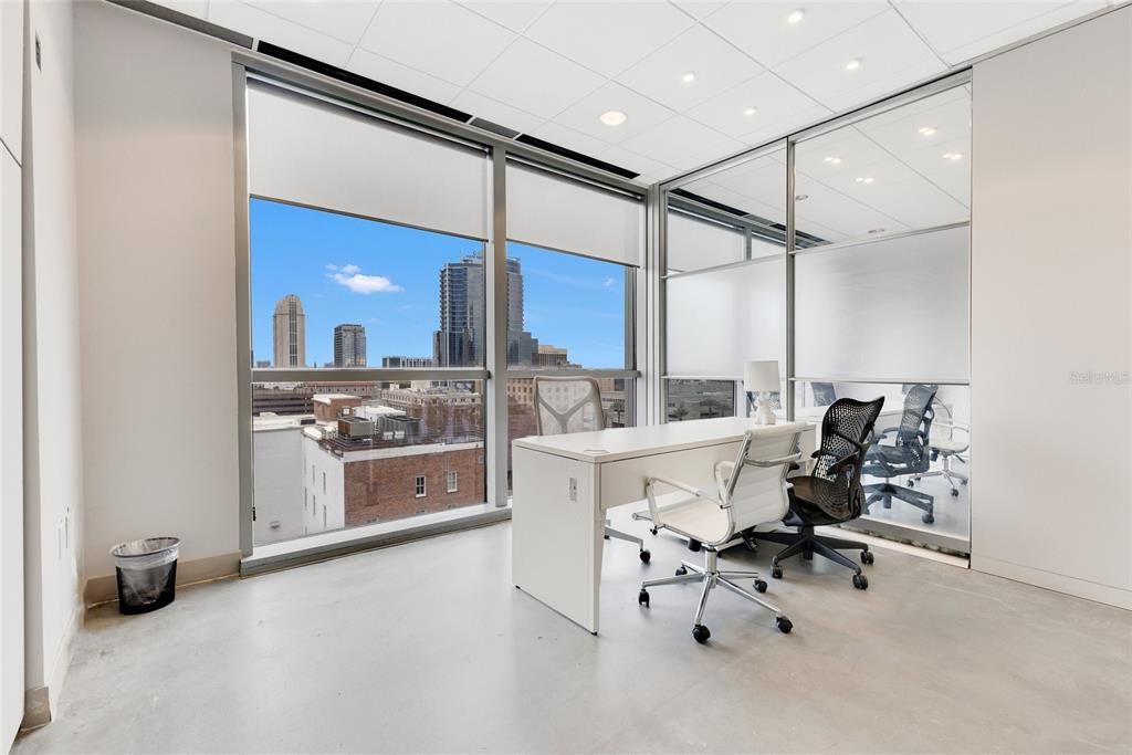 Home Office, Interior, Recessed Lighting