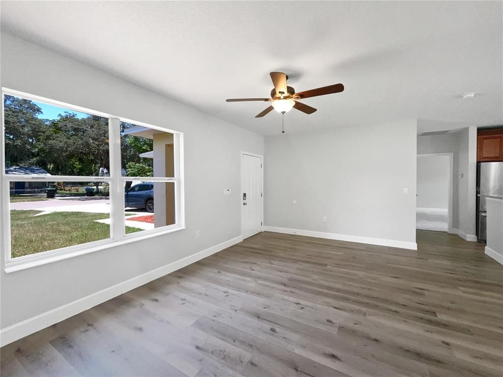 Empty room, Interior, Wood Texture Flooring