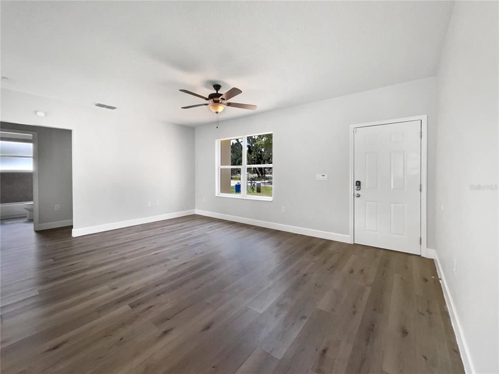 Empty room, Interior, Wood Texture Flooring