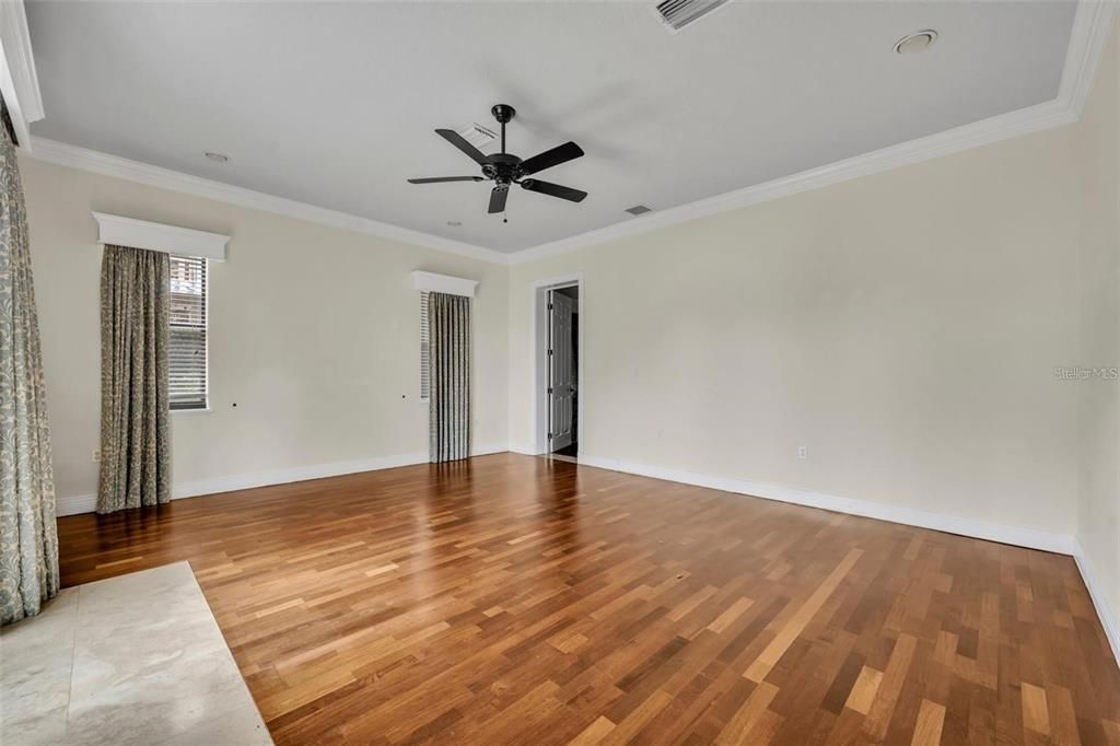 Empty room, Interior, Wood Texture Flooring