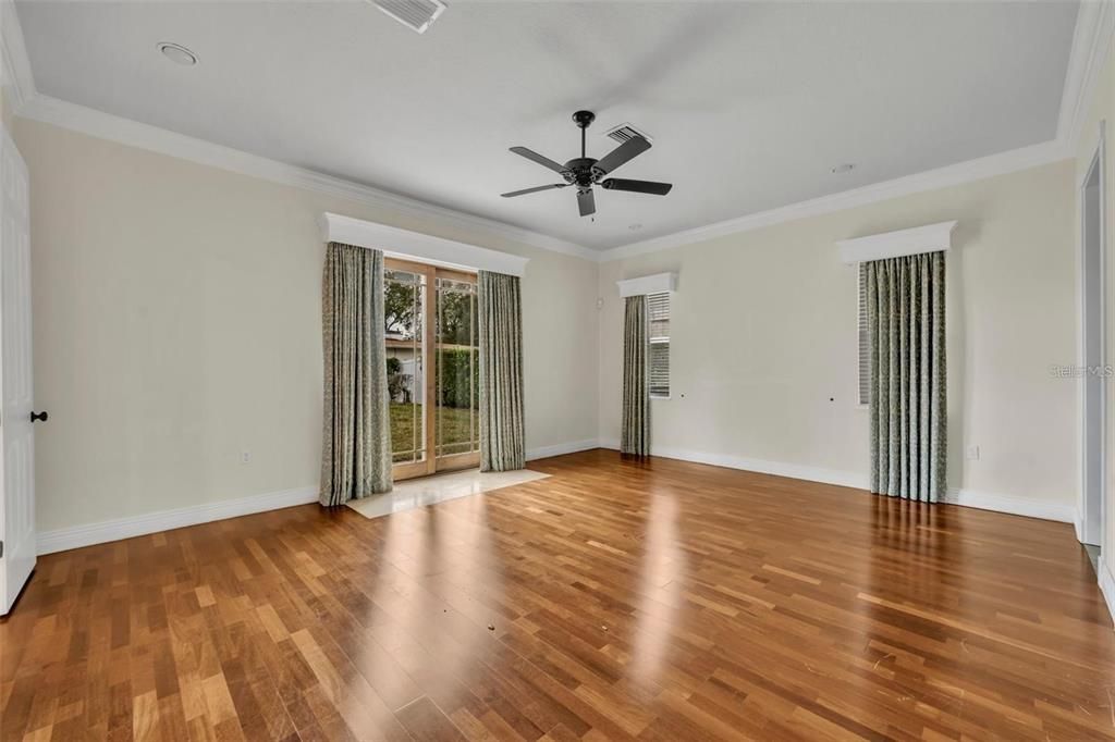Empty room, Interior, Wood Texture Flooring
