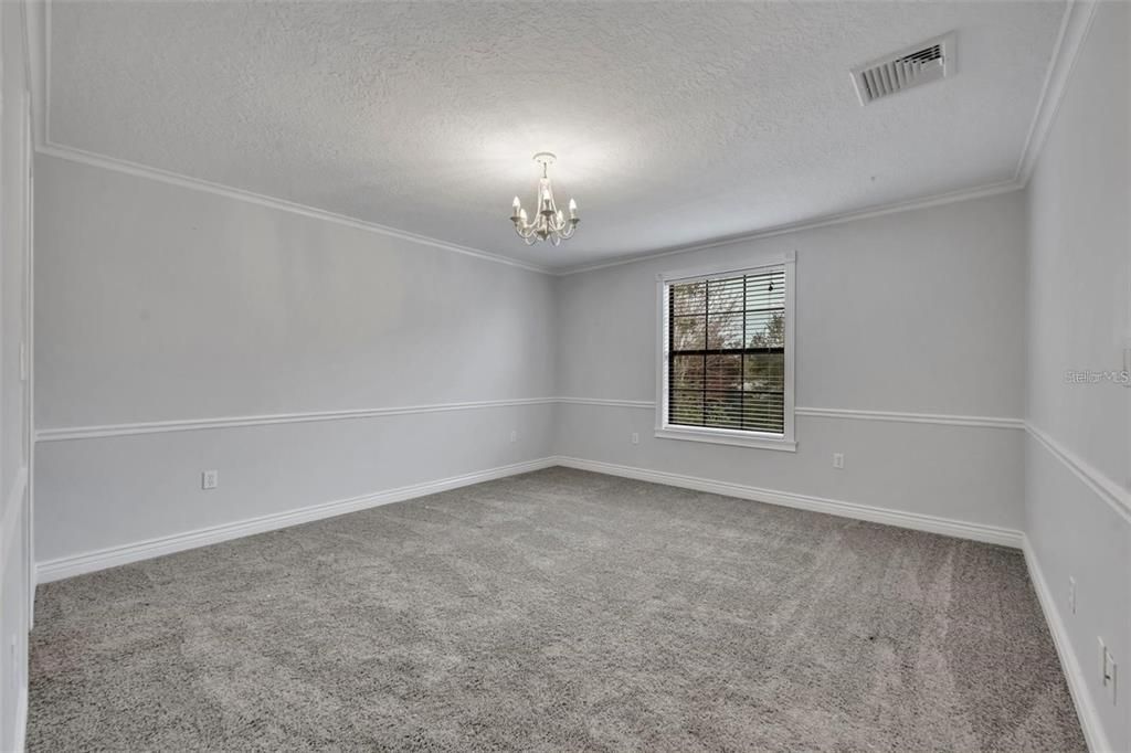 Chandelier, Empty room, Interior