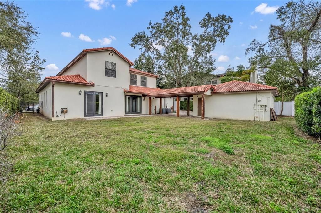 Backyard, Exterior