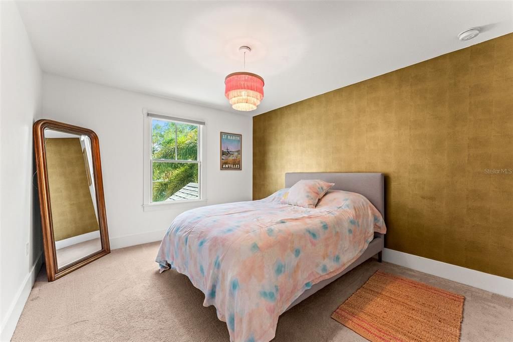 Bedroom, Interior, Pendant Lights
