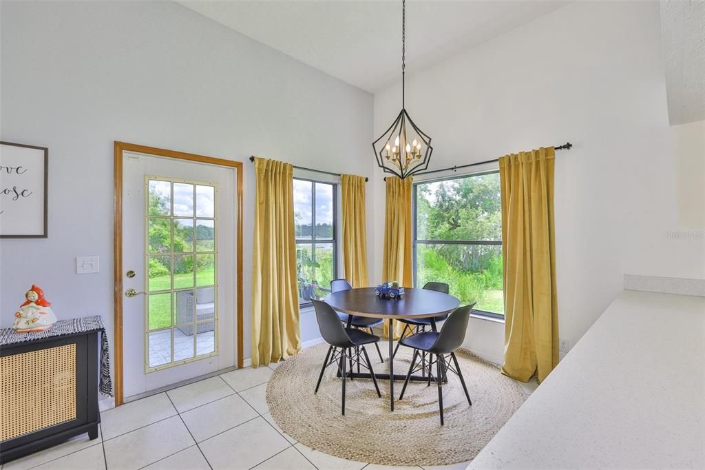 Dining room, Interior, Pendant Lights