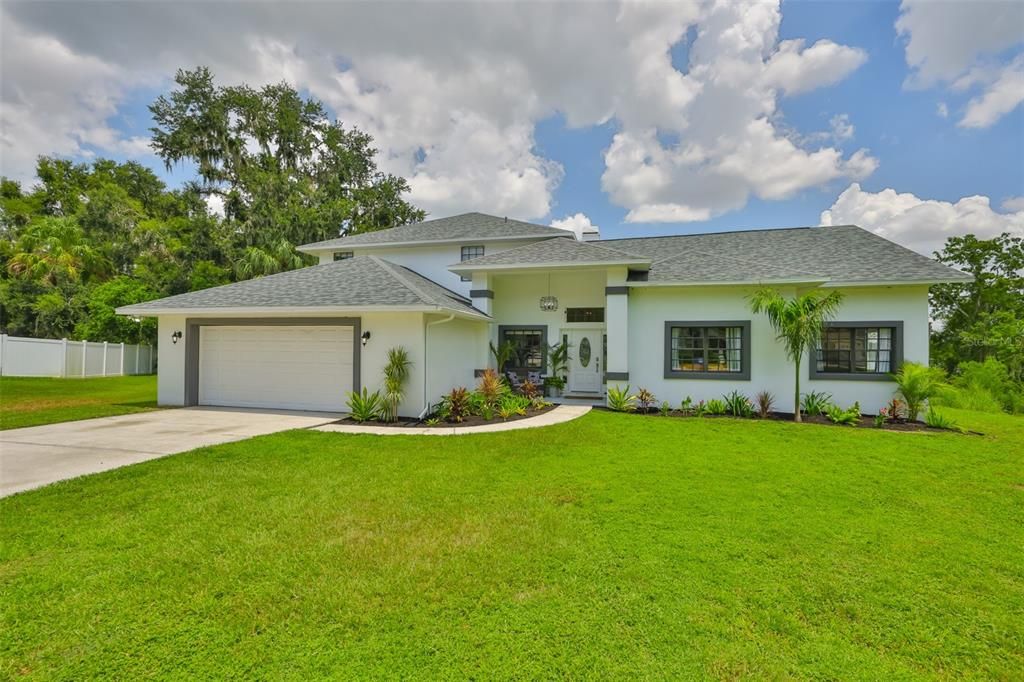 Attached, Backyard, Exterior, Facade, Ranch