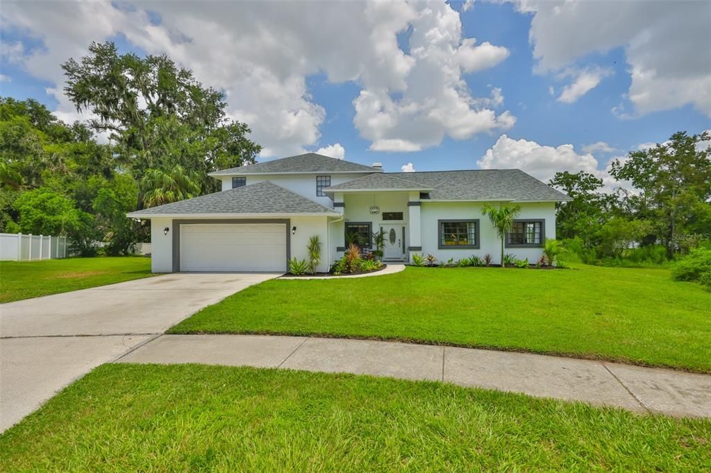 Attached, Backyard, Exterior, Facade, Ranch