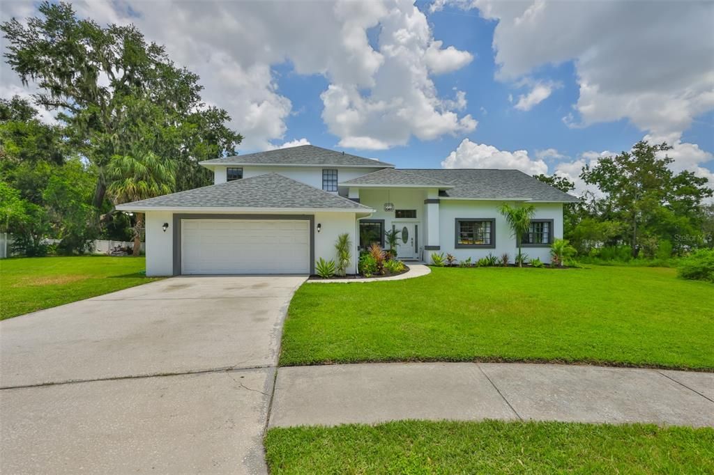 Attached, Backyard, Exterior, Facade, Ranch
