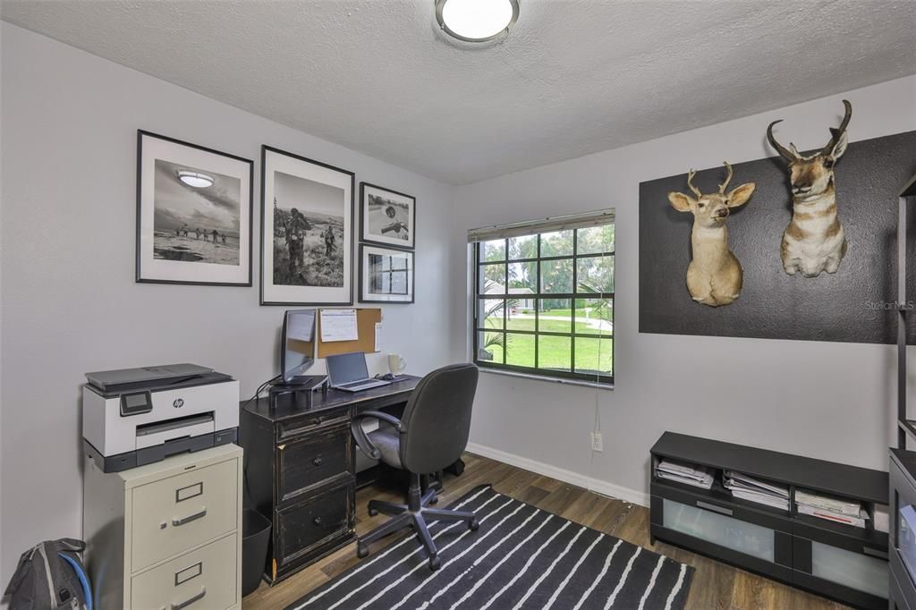Home Office, Interior, Wood Texture Flooring