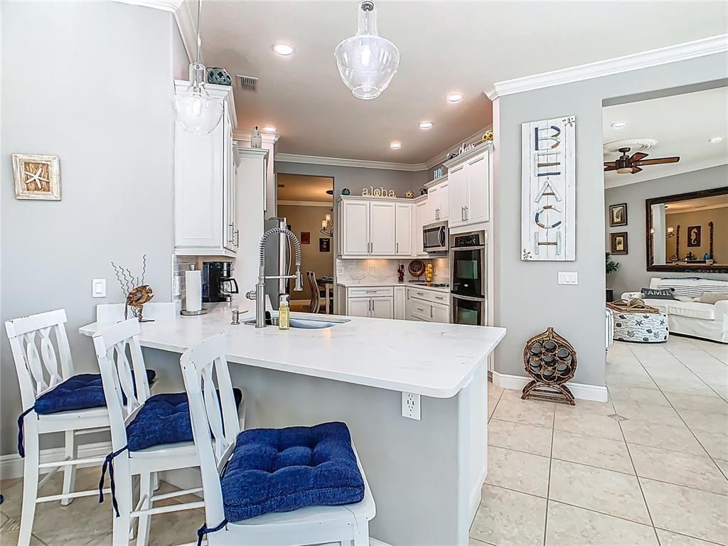 Interior, Kitchen, Pendant Lights, Recessed Lighting