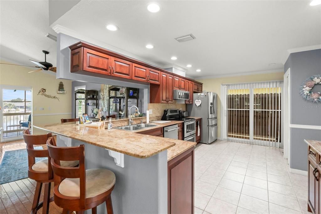 Interior, Kitchen, Recessed Lighting