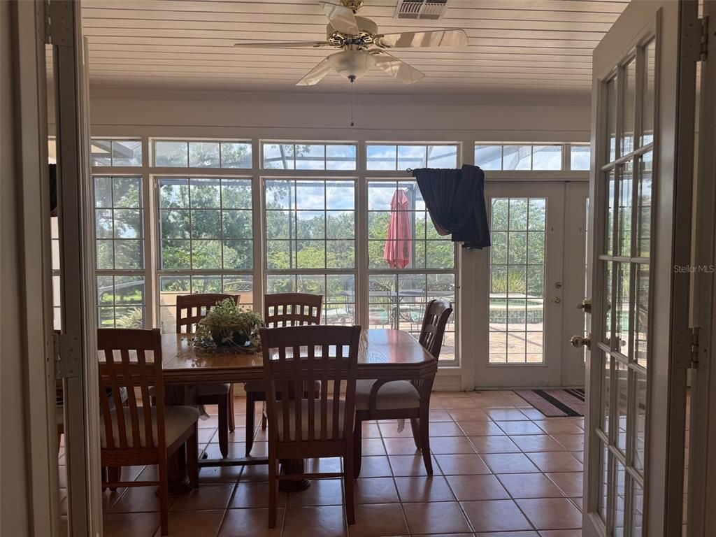 Dining room, Interior, Sun Room