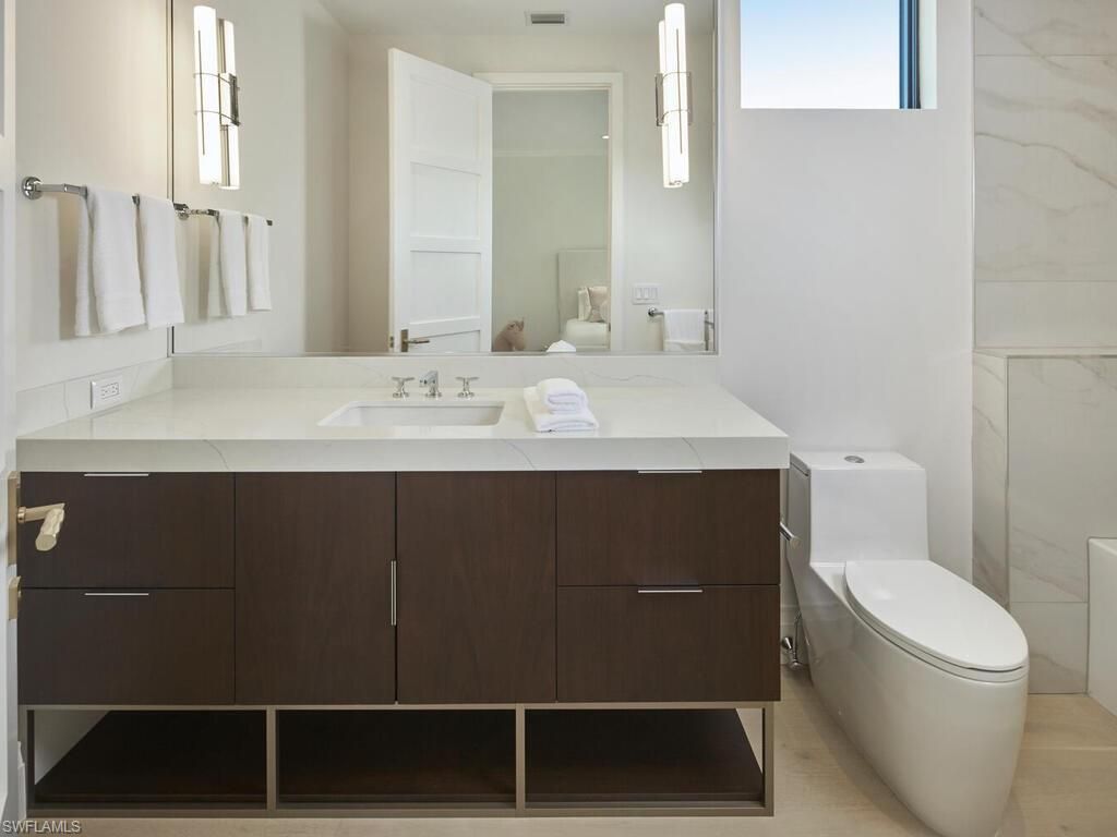 Bathroom, Interior, Marble Walls