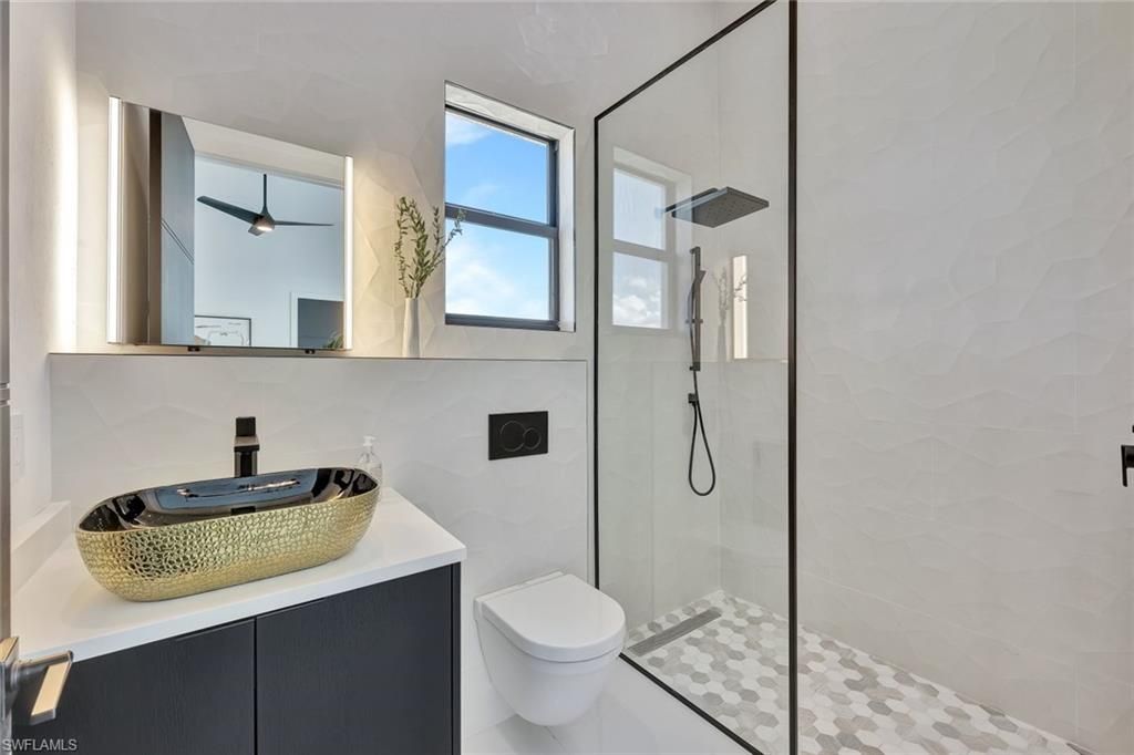 Bathroom, Glass Shower, Interior