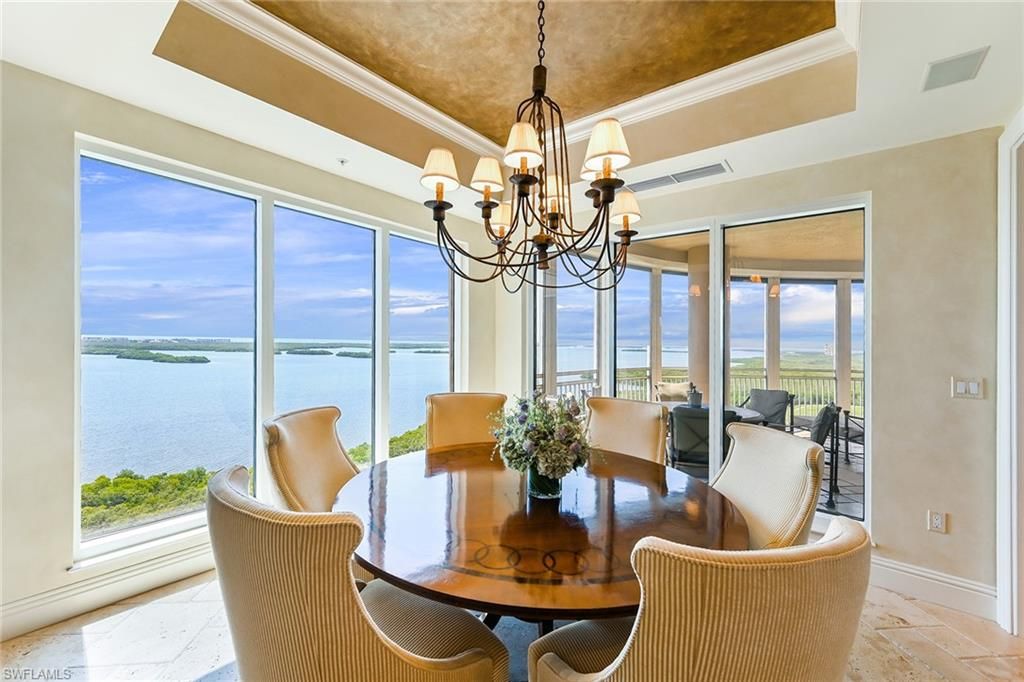 Chandelier, Dining room, Interior, Water