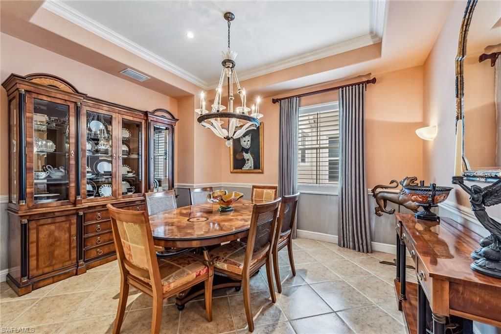 Chandelier, Dining room, Interior, Recessed Lighting