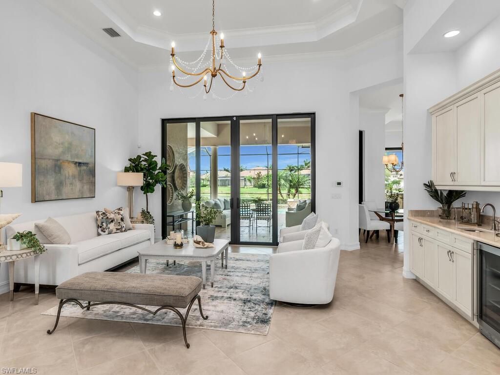 Chandelier, Interior, Living room, Recessed Lighting, Water