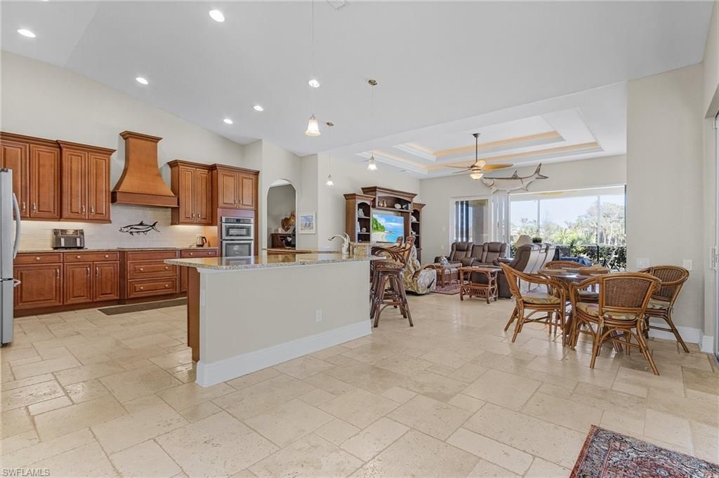 Dining room, Interior, Kitchen, Pendant Lights, Recessed Lighting