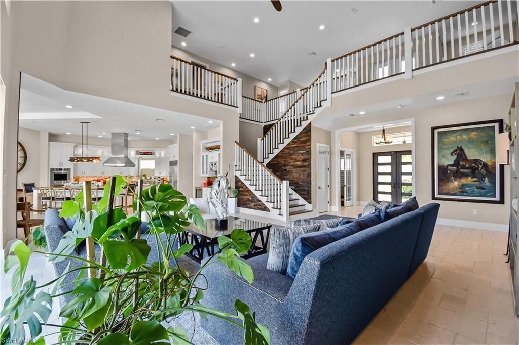 Interior, Kitchen, Living room, Pendant Lights, Recessed Lighting