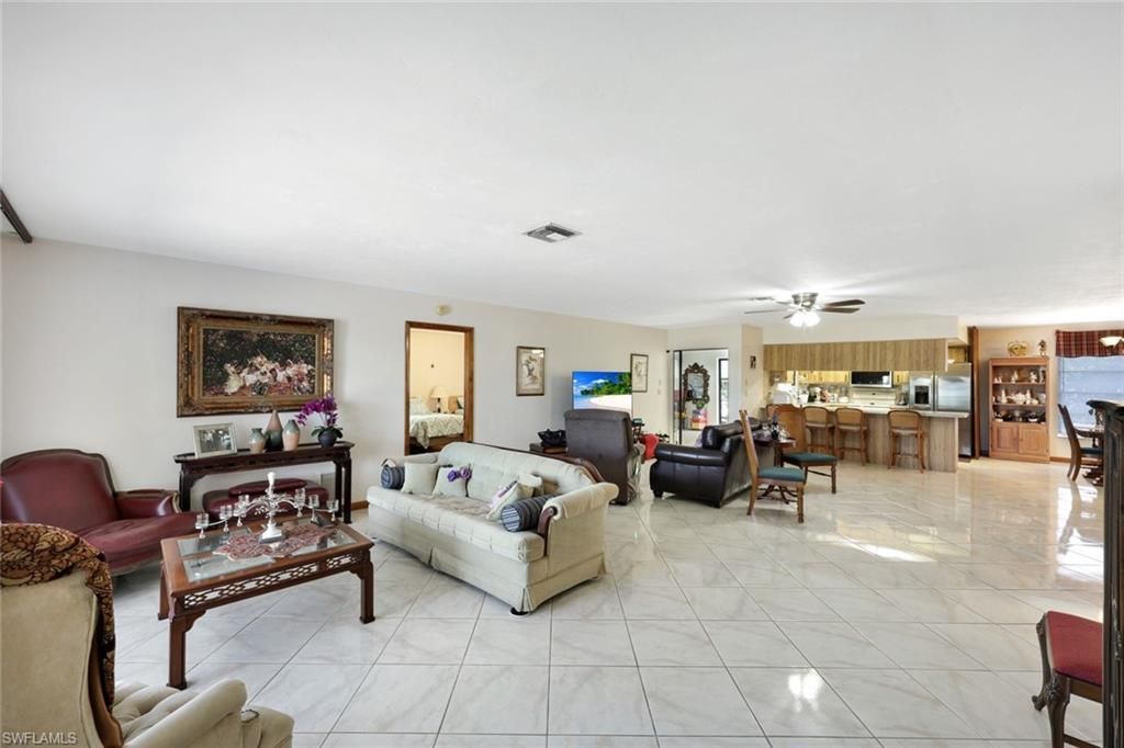 Interior, Kitchen, Living room