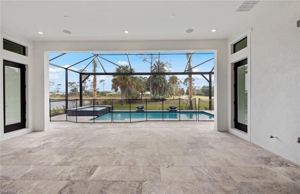 Glass Ceilings, Interior, Pool, Recessed Lighting, Sun Room