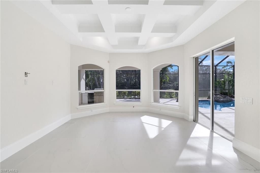 Empty room, Fireplace, Interior