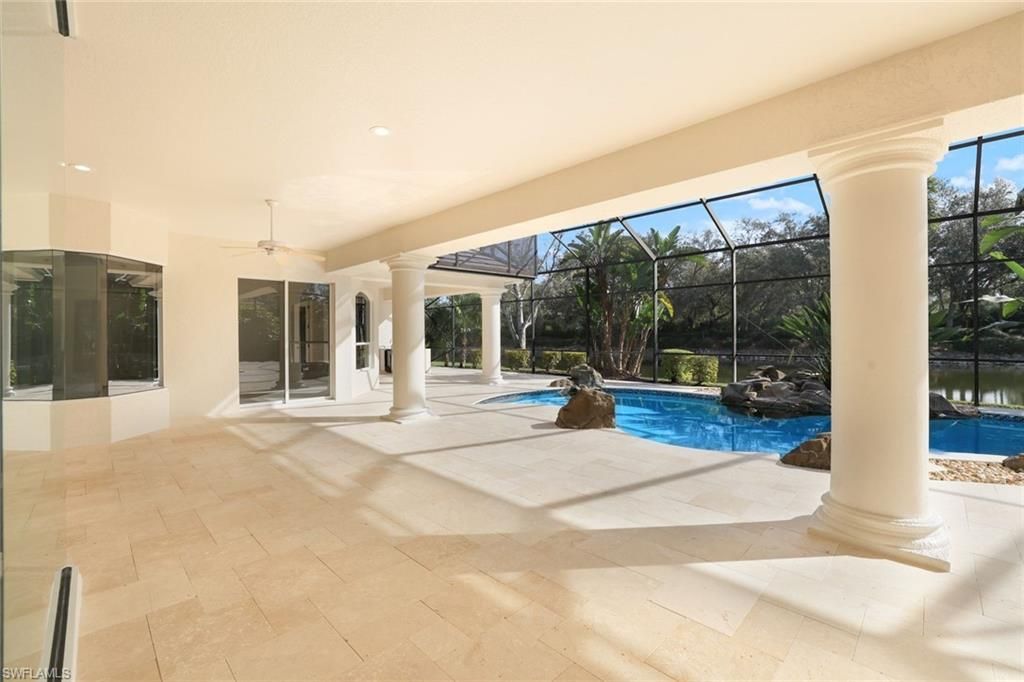 Glass Ceilings, Interior, Pool, Recessed Lighting, Sun Room