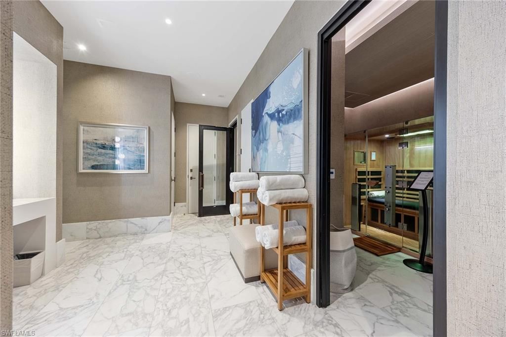Interior, Marble, Recessed Lighting, Wooden Walls