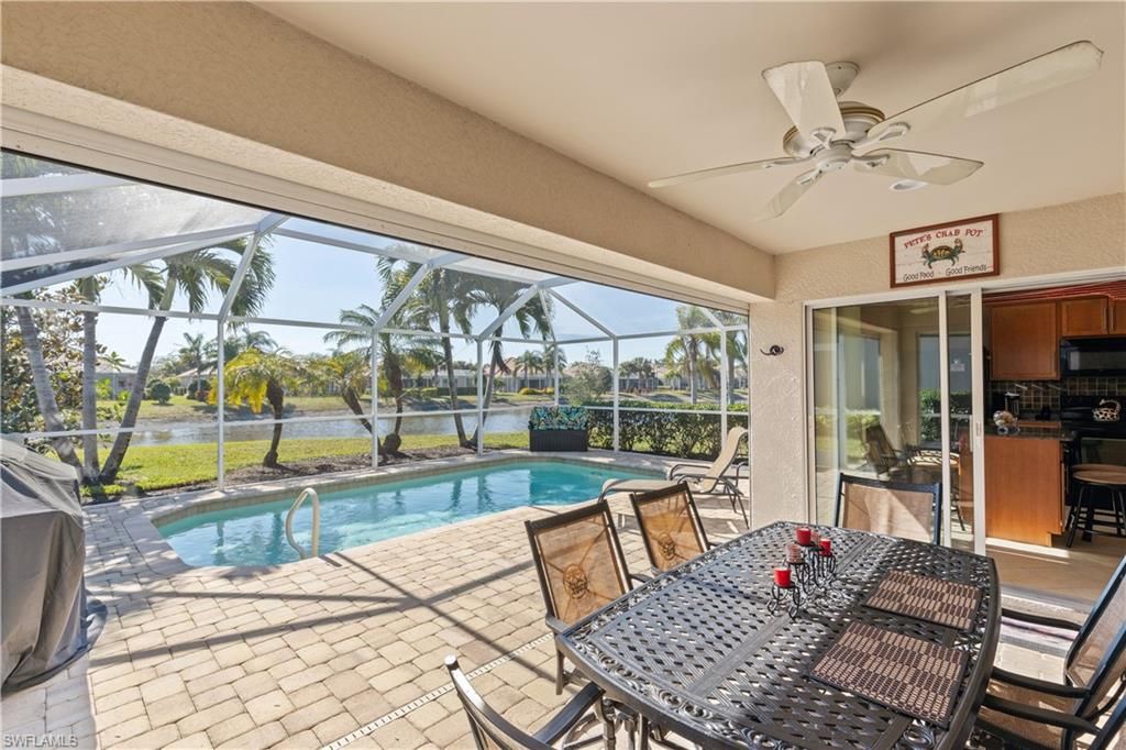 Dining room, Glass Ceilings, Interior, Pool, Sun Room