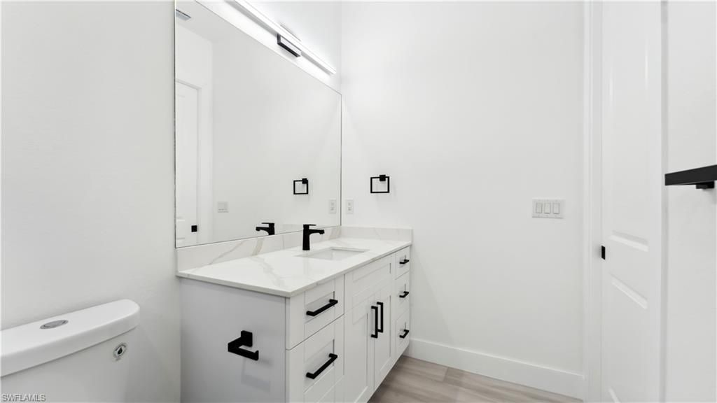 Bathroom, Dual Sink Vanities, Interior, Wood Texture Flooring