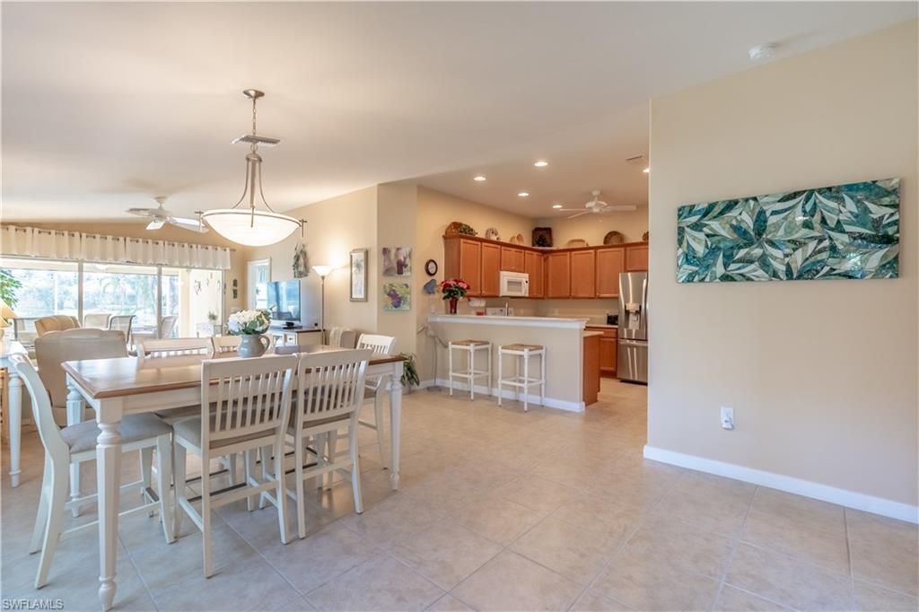 Dining room, Interior, Kitchen, Pendant Lights, Recessed Lighting