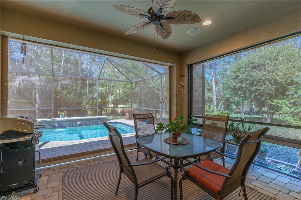 Dining room, Glass Ceilings, Interior, Pool, Recessed Lighting, Sun Room