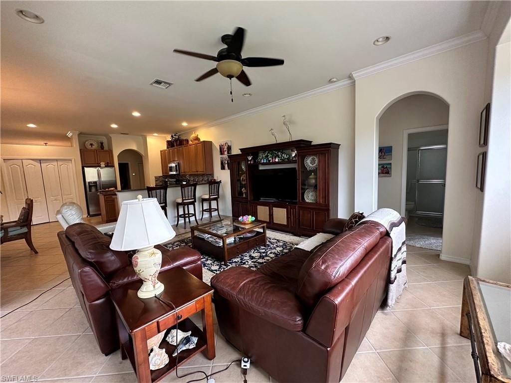 Interior, Kitchen, Living room, Recessed Lighting