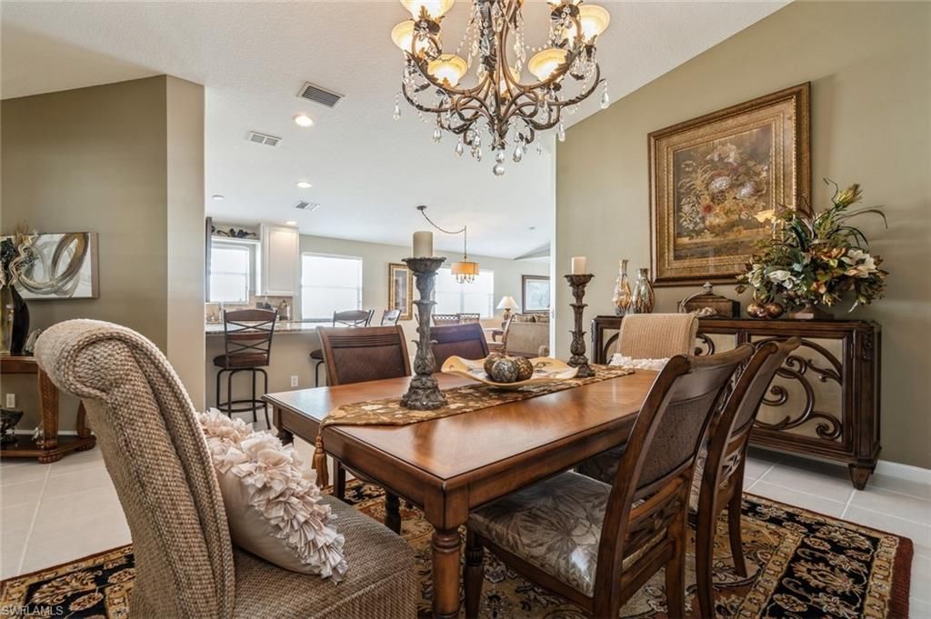 Chandelier, Dining room, Interior, Recessed Lighting