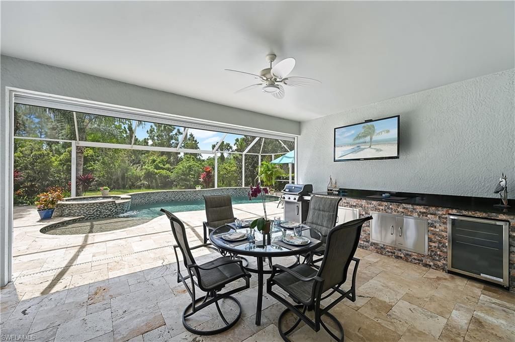 Dining room, Glass Ceilings, Interior, Pool, Sun Room