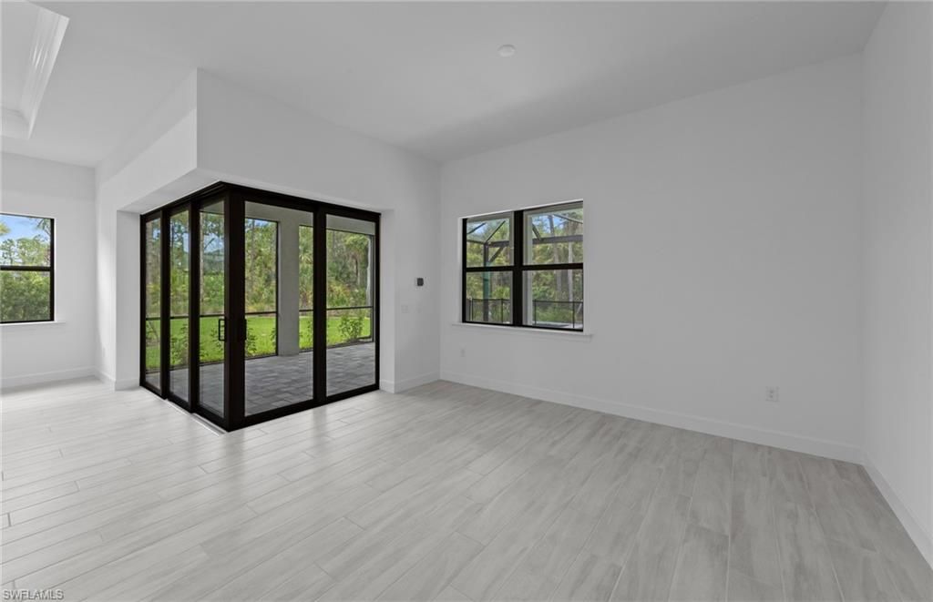 Empty room, Interior, Wood Texture Flooring