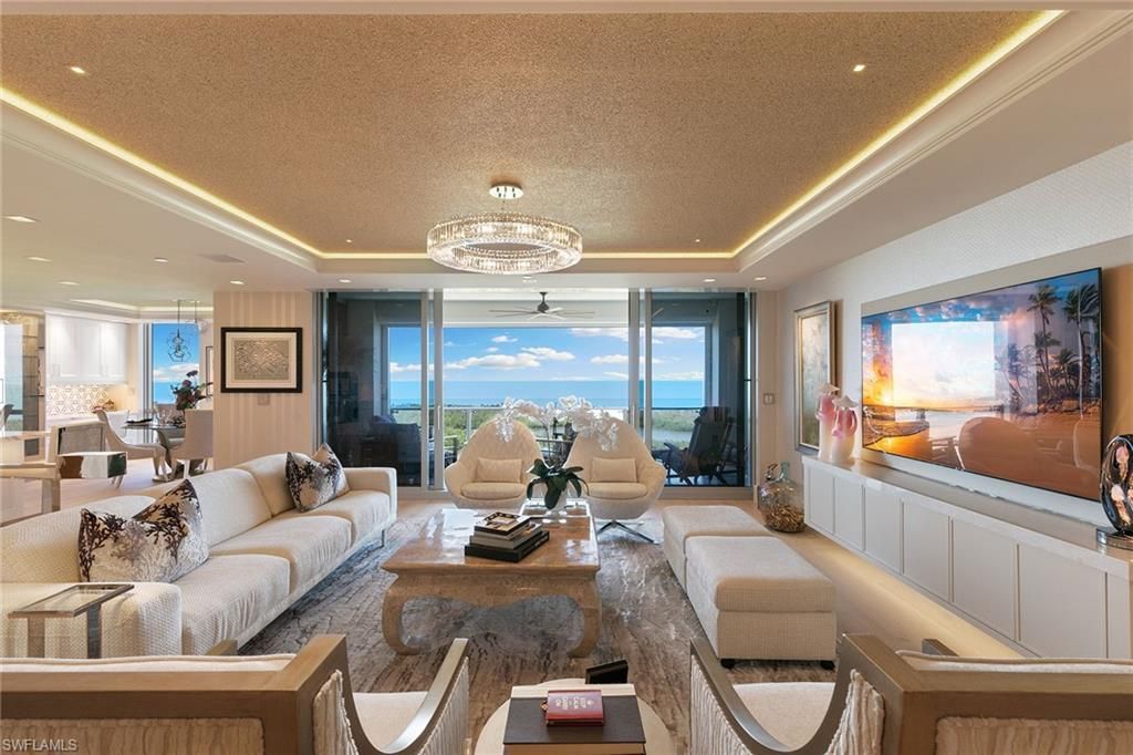 Chandelier, Interior, Living room, Recessed Lighting
