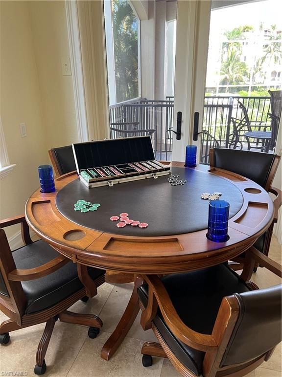 Dining room, Game Room, Interior
