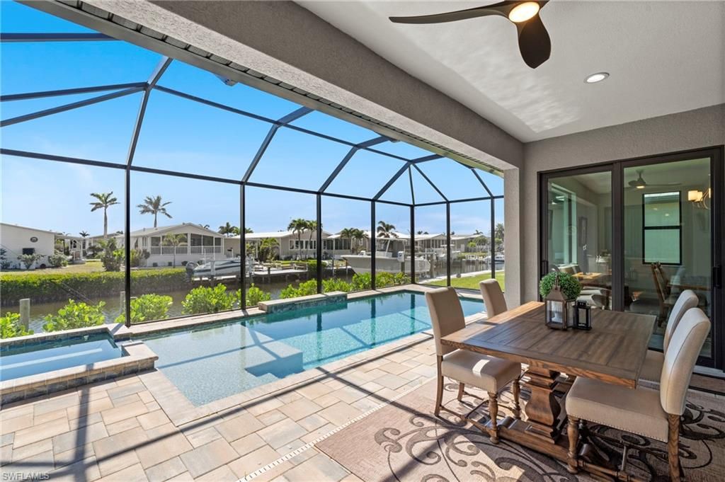 Dining room, Glass Ceilings, Interior, Pool, Sun Room