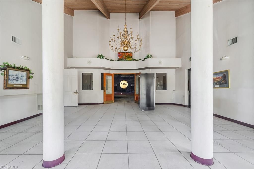 Chandelier, Fireplace, Interior, Wooden Beams, Wooden Ceilings