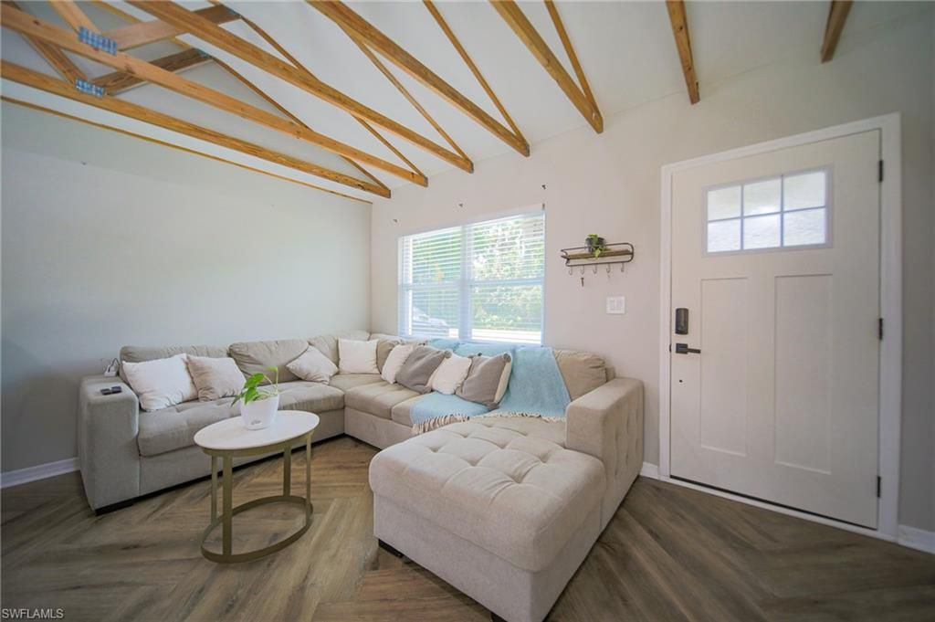 Interior, Living room, Wooden Beams, Wood Texture Flooring