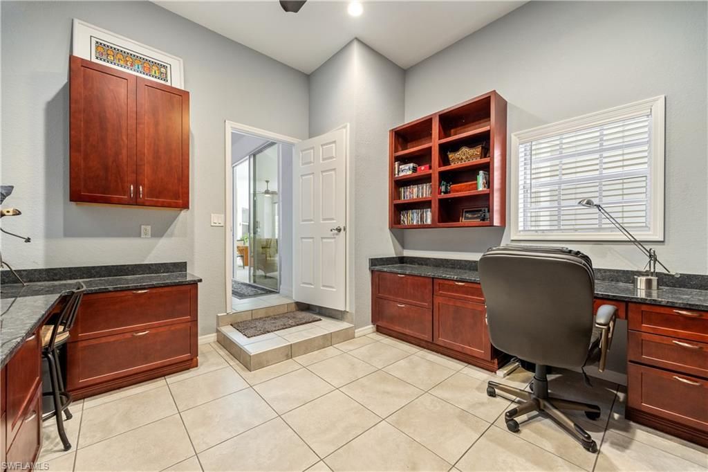 Home Office, Interior, Recessed Lighting
