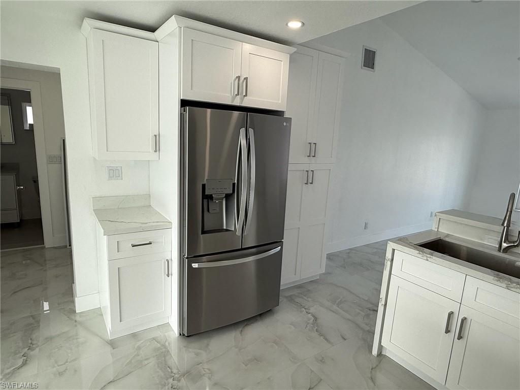 Interior, Kitchen, Marble, Recessed Lighting