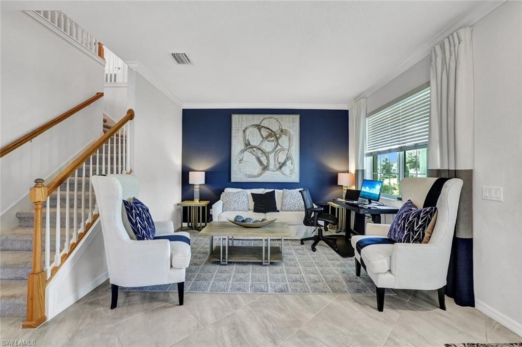 Home Office, Interior, Living room