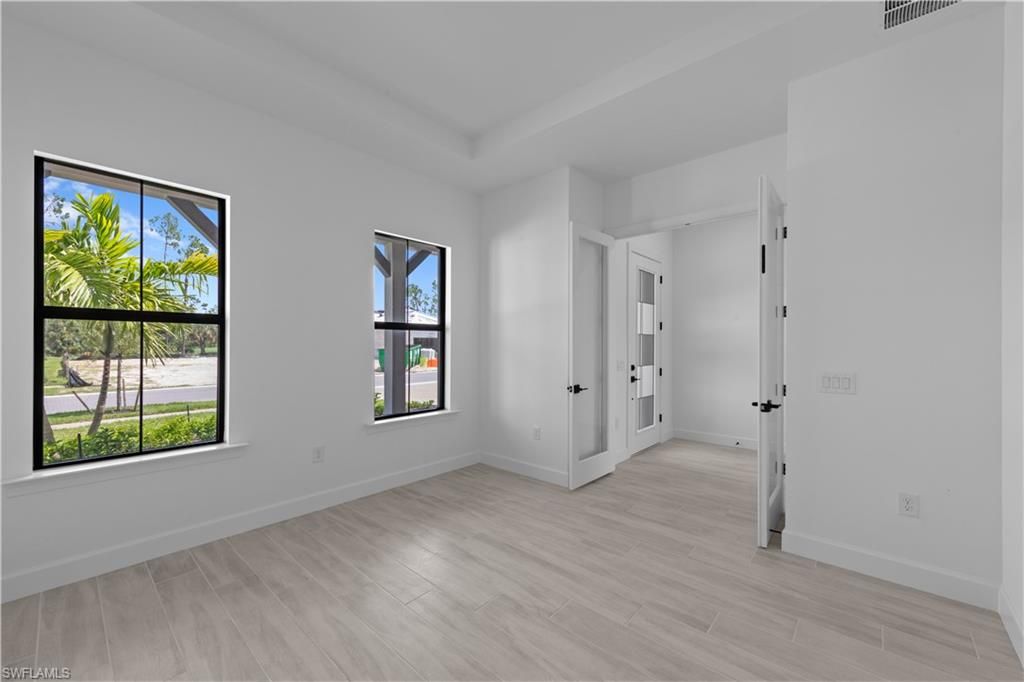 Empty room, Interior, Wood Texture Flooring